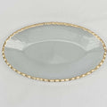 Cordova Glass Oval Serving Tray