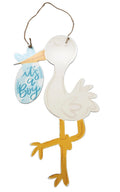 It's a Boy Stork Door Hanger