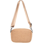 Katydid Camel Woven Crossbody