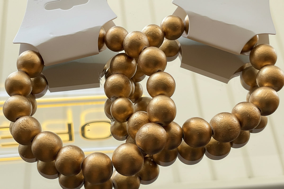 Everyday Gold Beaded Bracelet