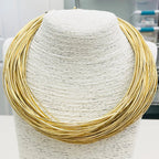 242 Gold Strand Necklace
