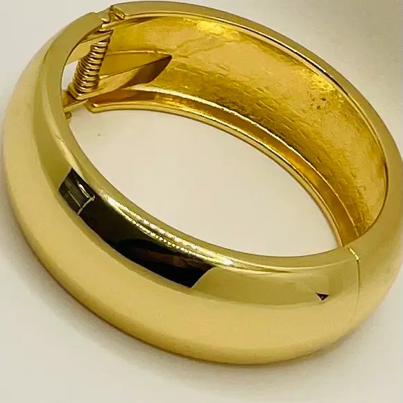 Bold Gold Cuff Bracelet