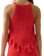 Fable Crochet Ruffle Tank
