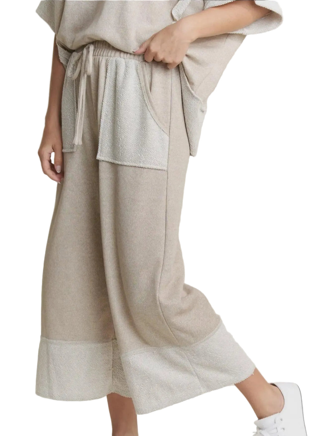 Ivy Taupe Boho Pant Set