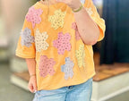 Daisy patchwork Top