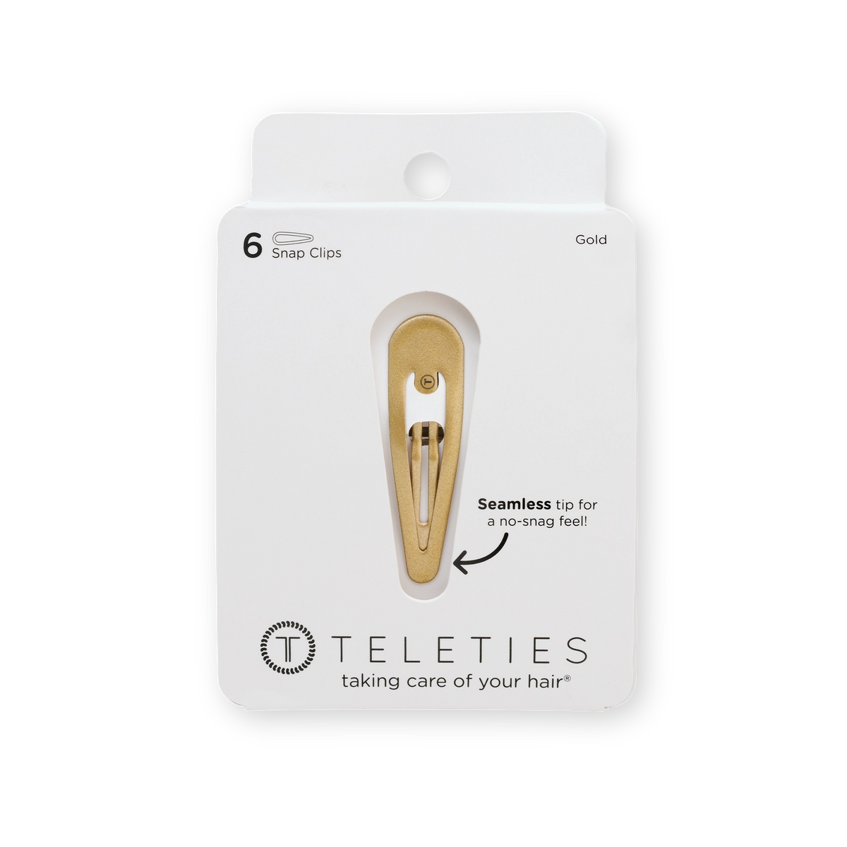 TELETIES Snap Clip | 6 Count