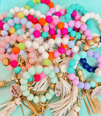 Lanyard Lovebirds Wristband Keychain