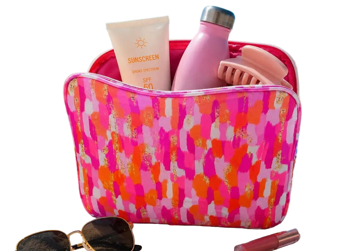 Lanyard Lovebirds Cosmetic Bag
