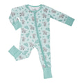Convertible Baby Zipper Pajama Elephant