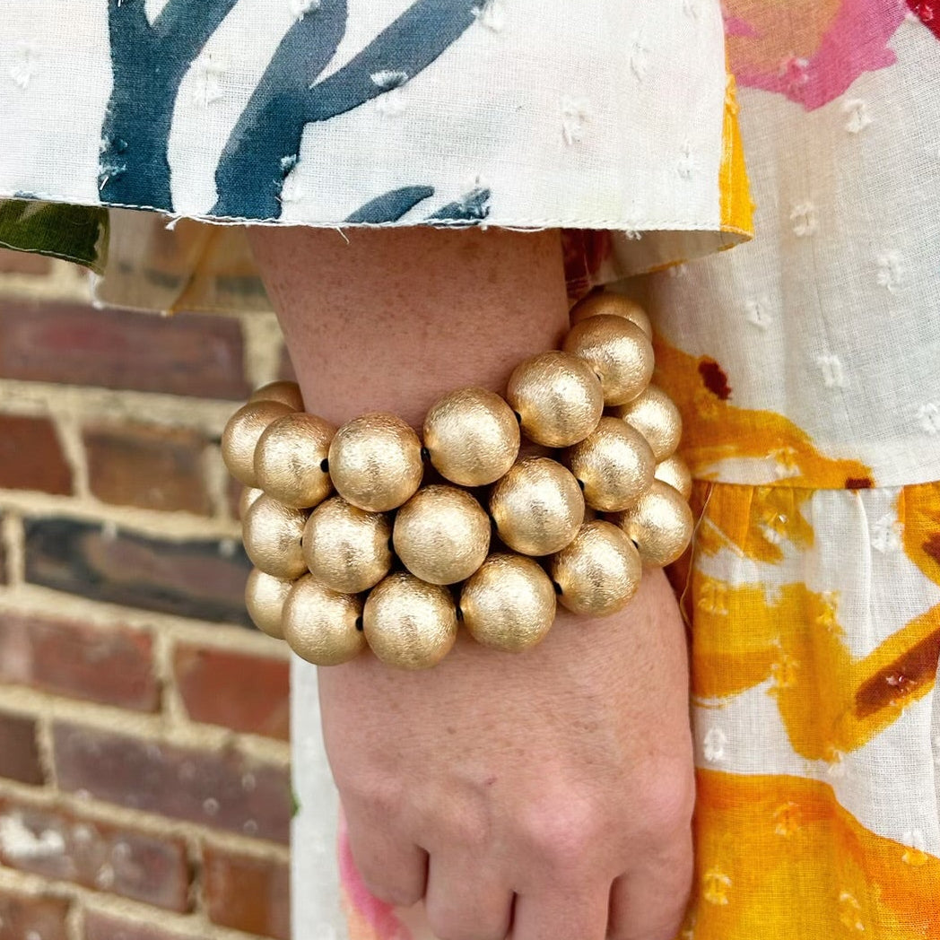 242 Large Beaded Bracelet