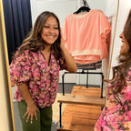 Vivienne Magenta Top