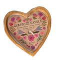 Natural Life Surprise Heart Candle