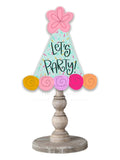 Glory Haus Let’s Party Hat Topper + Base