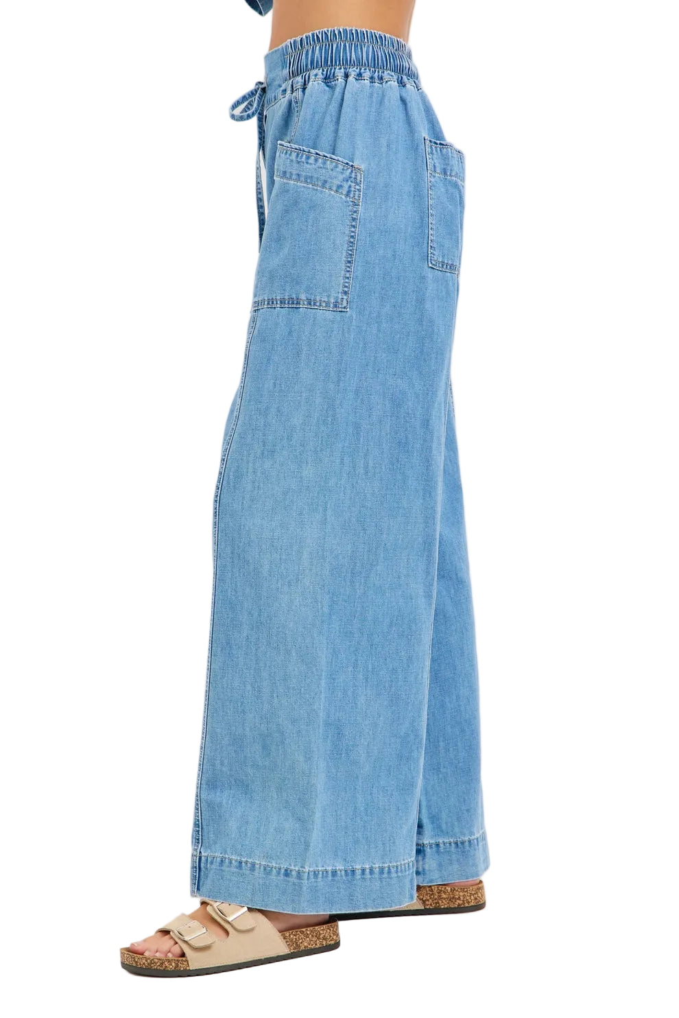 Off-Duty Denim Pants
