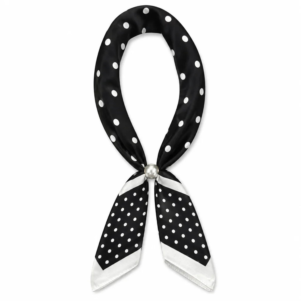 Magnetic Pearl Scarf Necklace