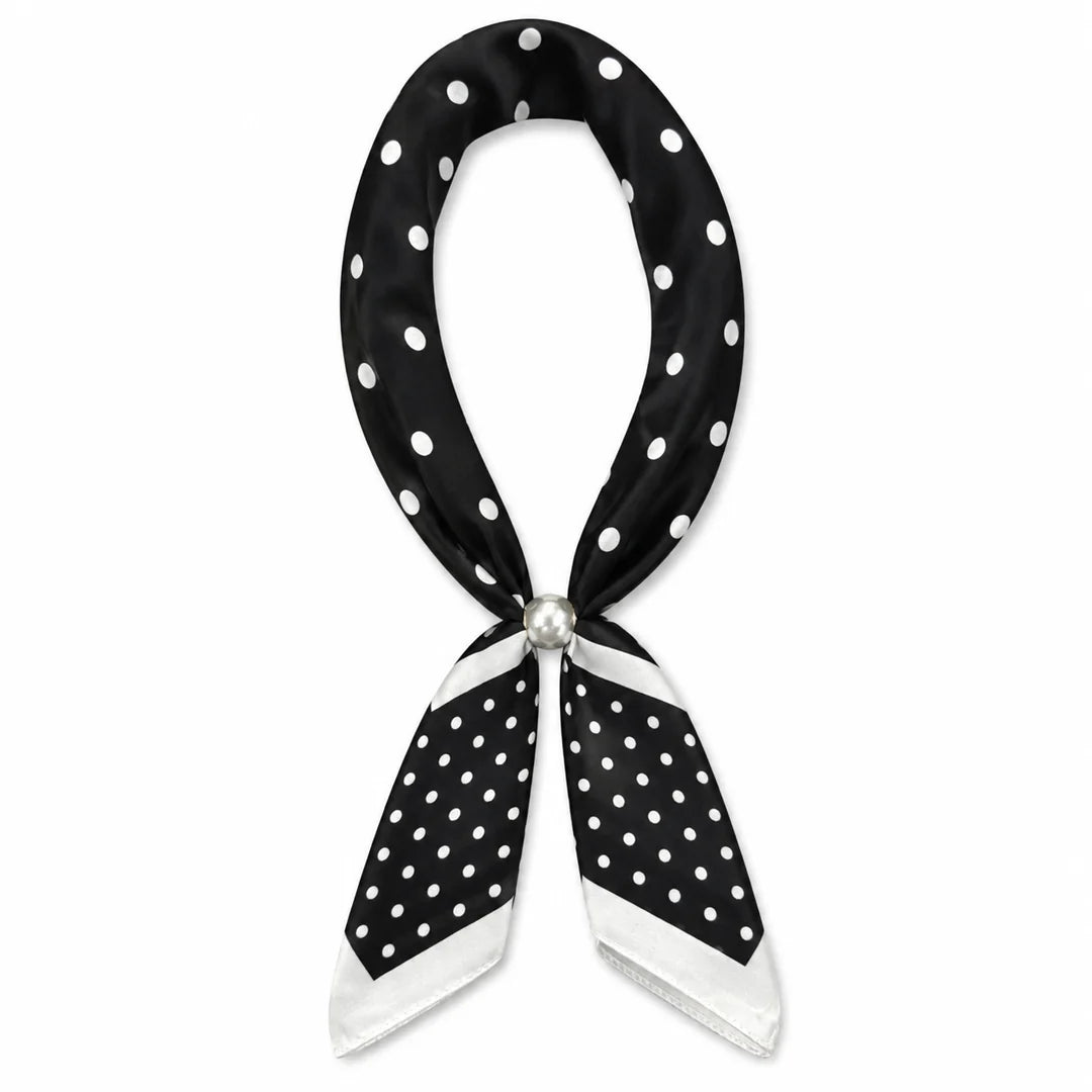 Magnetic Pearl Scarf Necklace