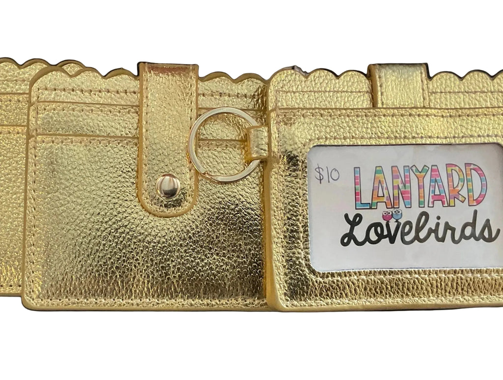 Lanyard Lovebirds Card Holder Wallet Keychain