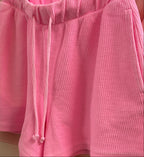 Neon Pink Abby Shorts