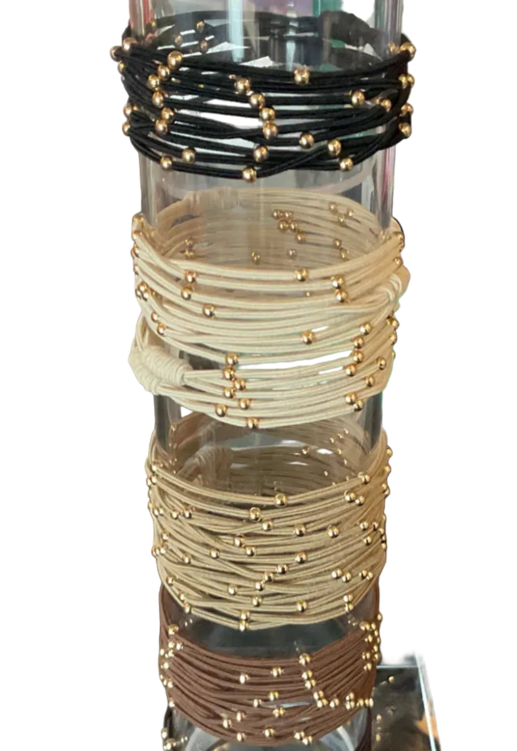 Alex Carol Bracelet Hair Ties Gold Detail
