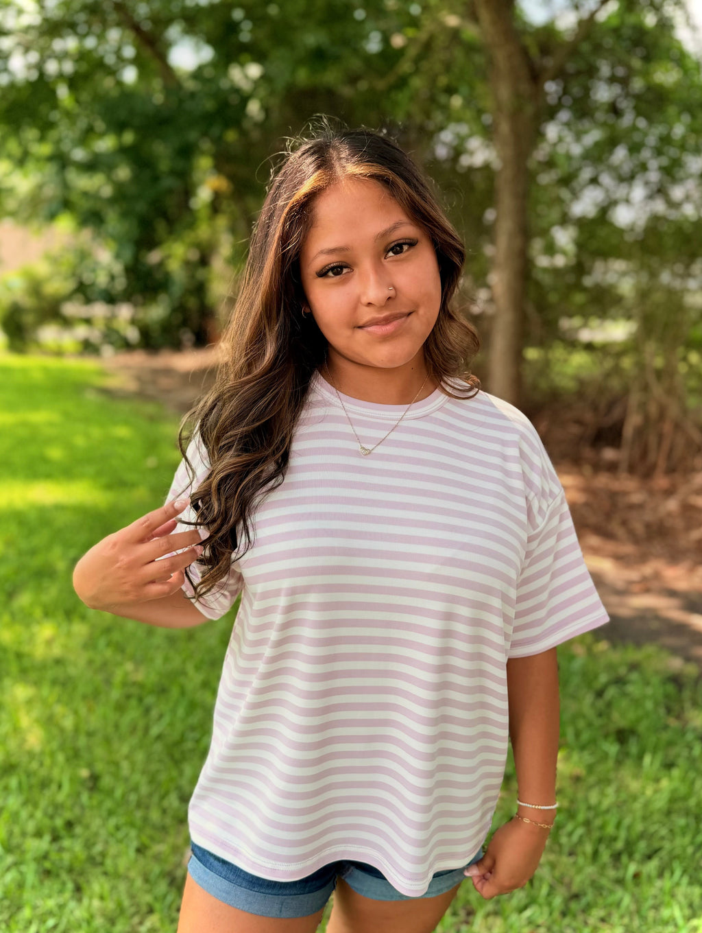 Stevie Striped Top