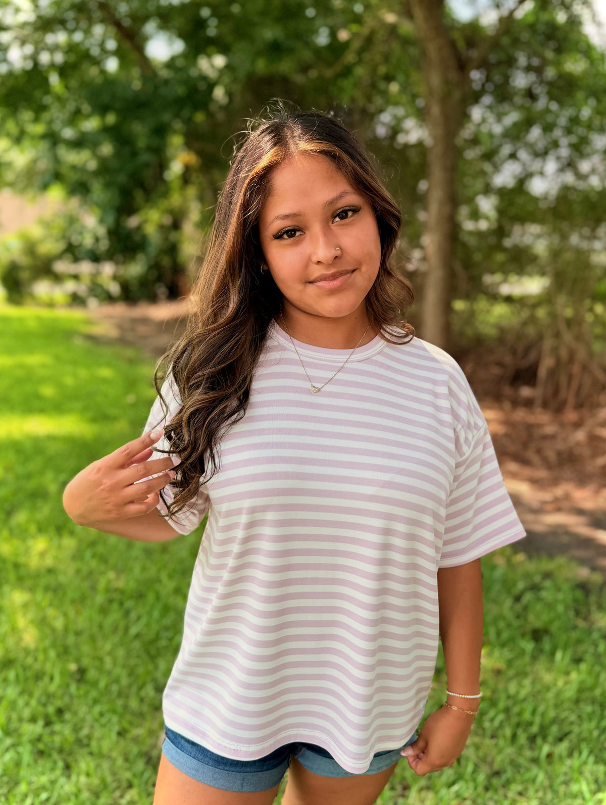 Stevie Striped Top