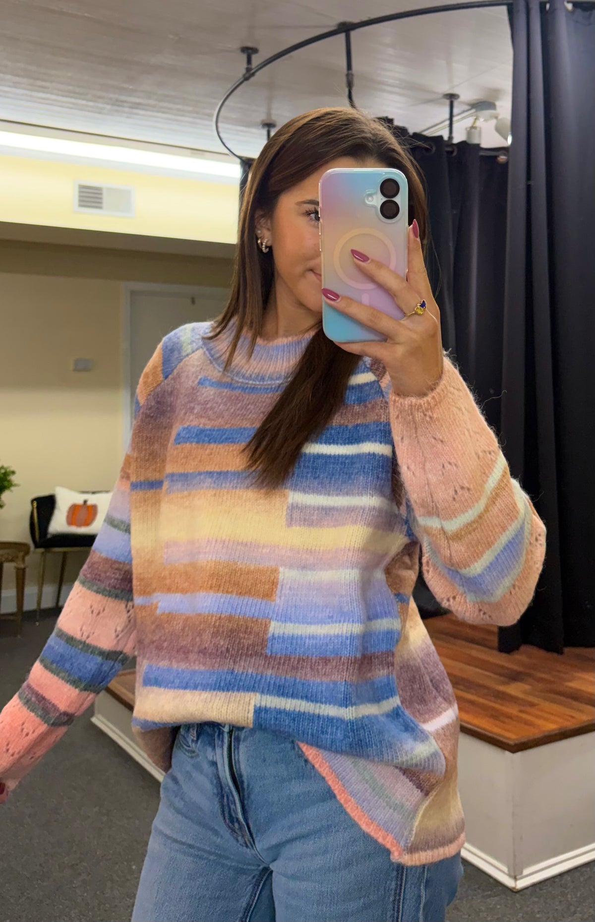 Color Crush Striped Sweater