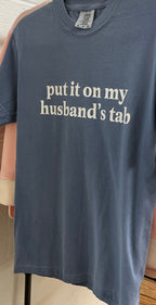 Katydid Put It On My Husband's Tab Tee