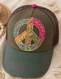 Natural Life Peace Trucker Hat