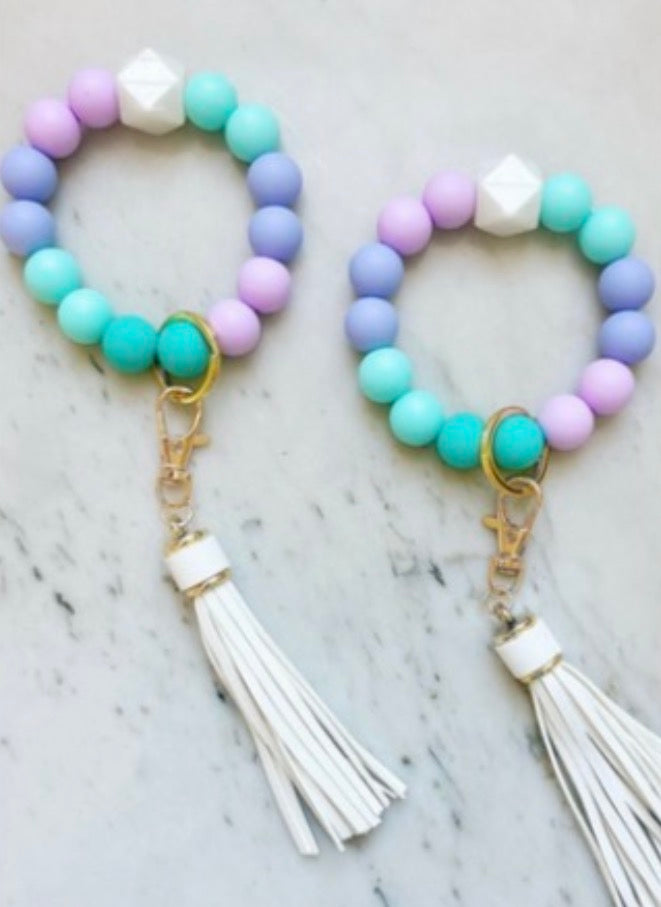 Lanyard Lovebirds Wristband Keychain
