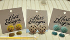 Hart Designs Polka Dot Stud