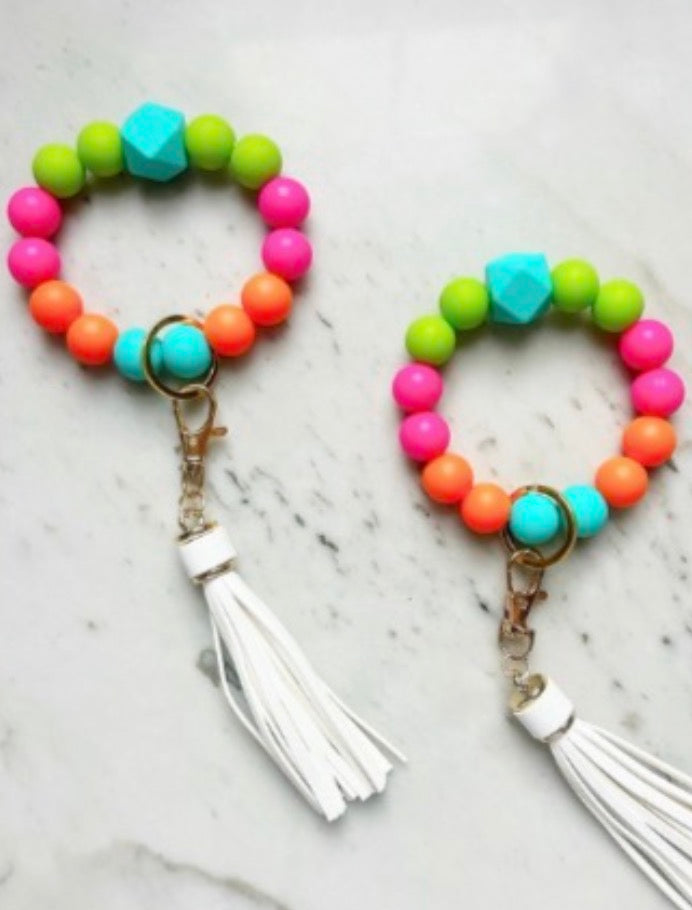 Lanyard Lovebirds Wristband Keychain