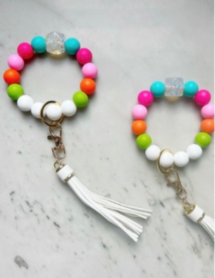 Lanyard Lovebirds Wristband Keychain