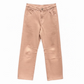 Dusty Pink Barrel Jeans