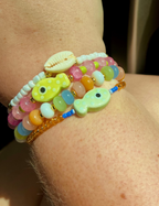 Beachy Beads Fish Charm Bracelet Set