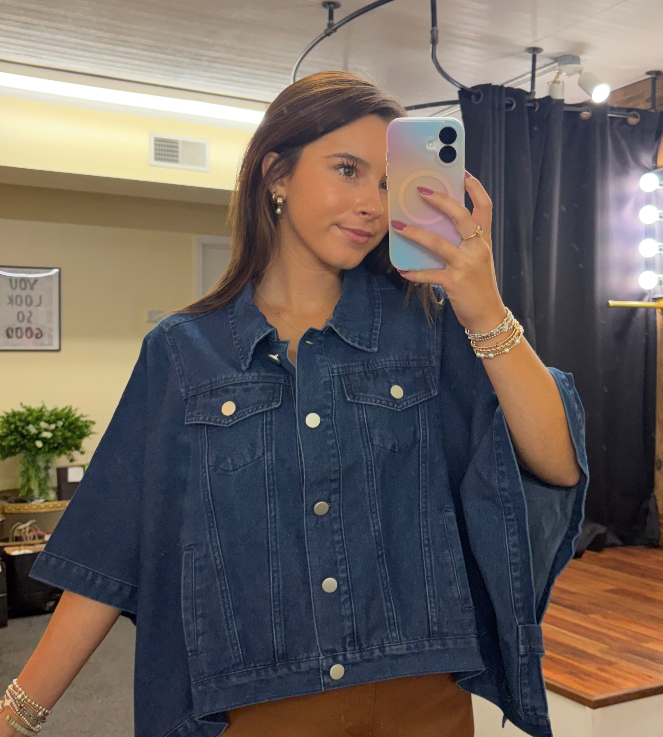 Dark Denim Rodeo Top