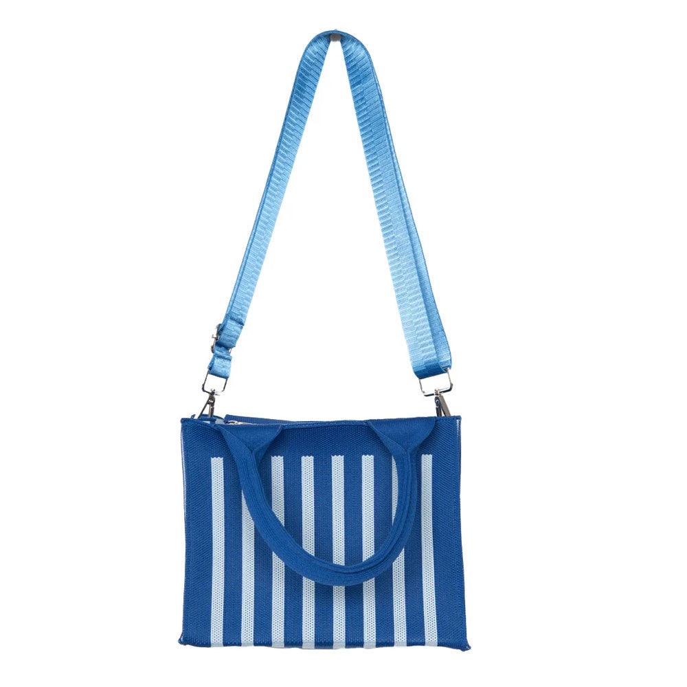 Katydid Striped Structured Mini Tote