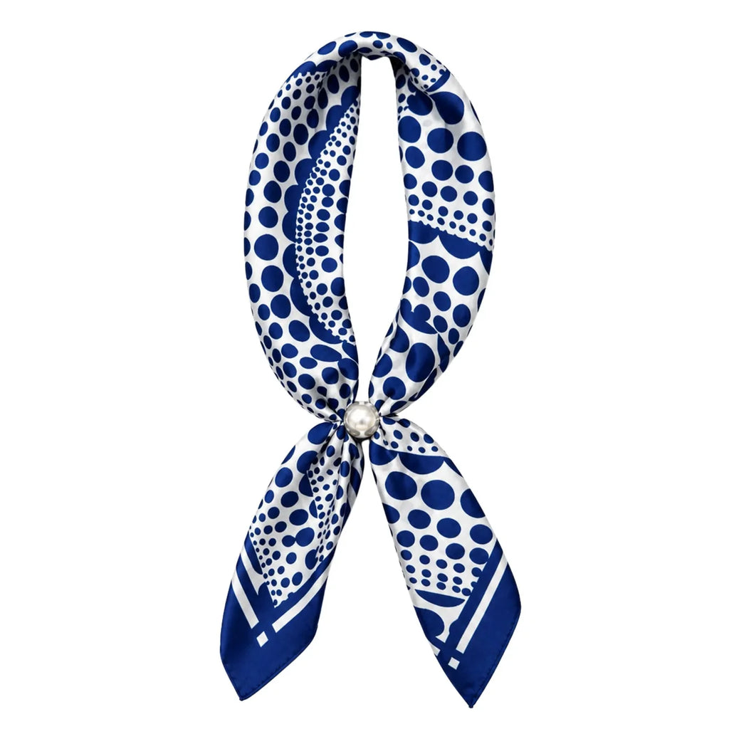 Magnetic Pearl Scarf Necklace