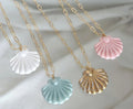 Anna Banana Shell Necklace | Pink
