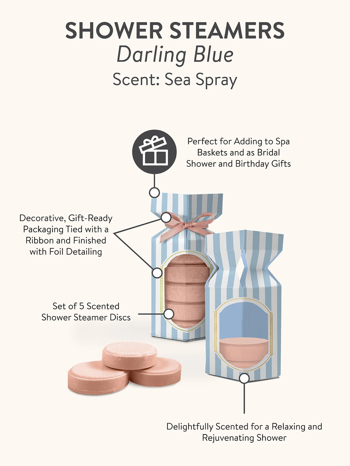 Studio Oh Petit Shower Steamer