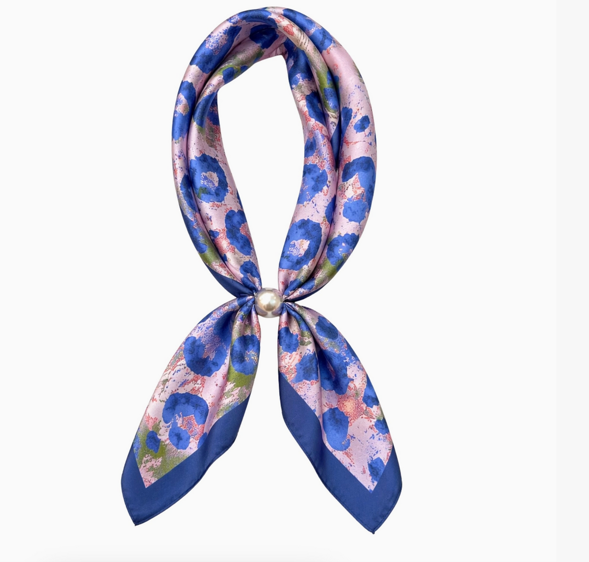 Magnetic Pearl Scarf Necklace