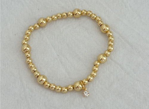 Anna Banana Gold Stretch Bracelets