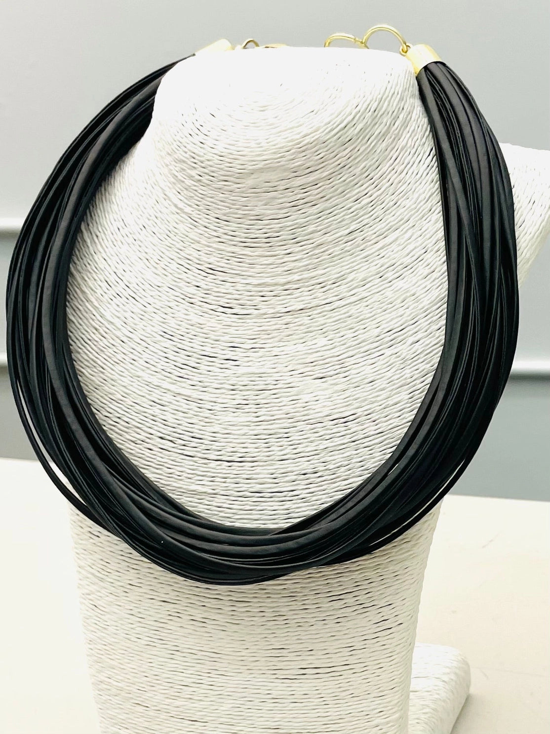 242 Leather Strand Necklace