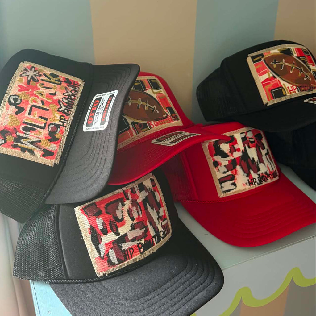R Anne Brim Co. Hand Painted Hat