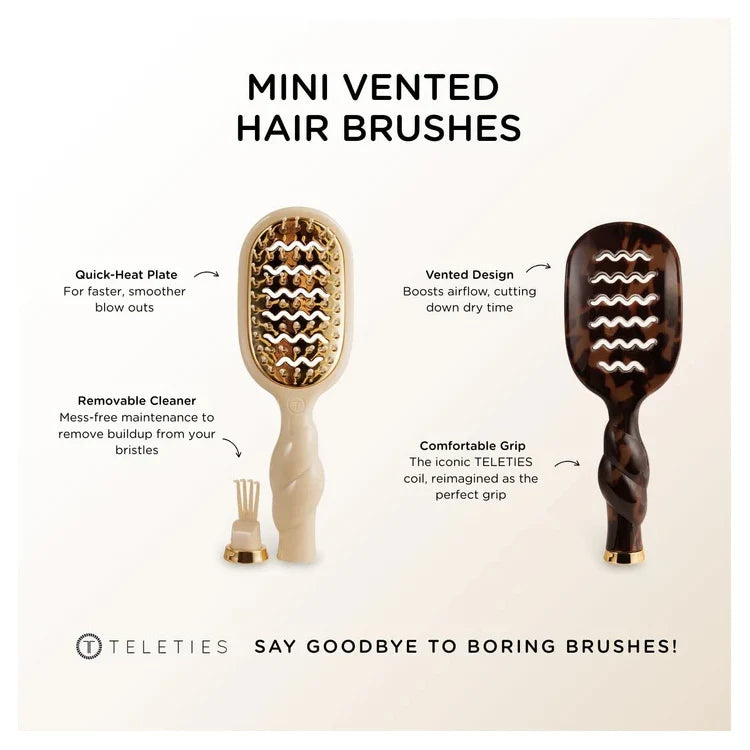 TELETIES Mini Hair Brush