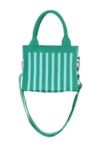 Katydid Striped Structured Mini Tote