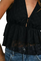 Raven Lace Tank