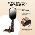 TELETIES Detangler Hair Brush For Medium Hair