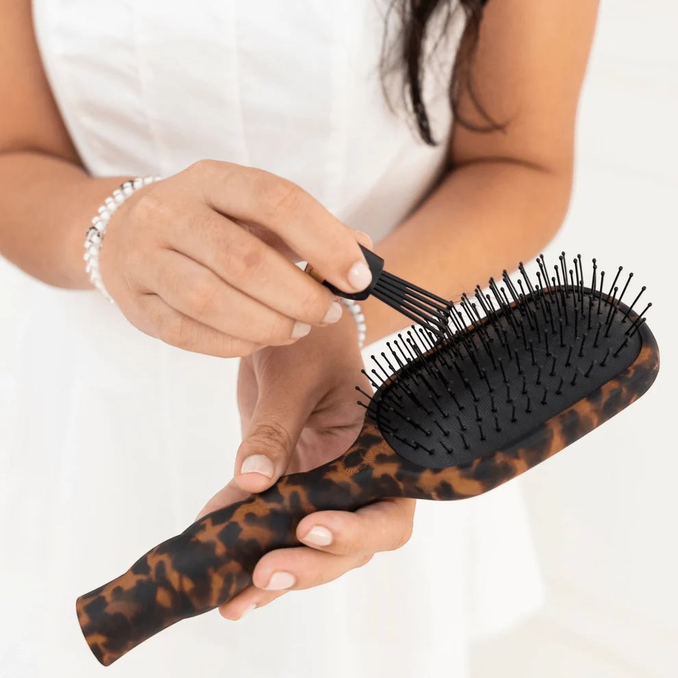 TELETIES Detangler Hair Brush For Medium Hair