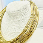 242 Gold Strand Necklace