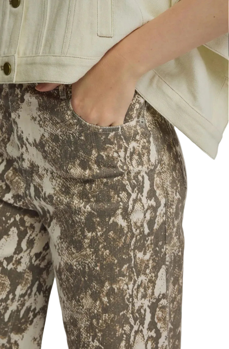 Aspen Snake Print Pants
